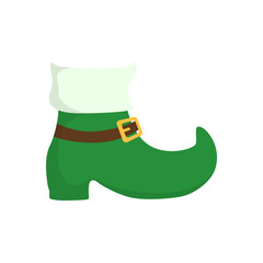 Elf Shoe St. Patrick's Day Illustration