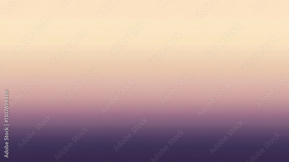 Poster beige to purple gradient background featuring a smooth, blurred design in a vector style.