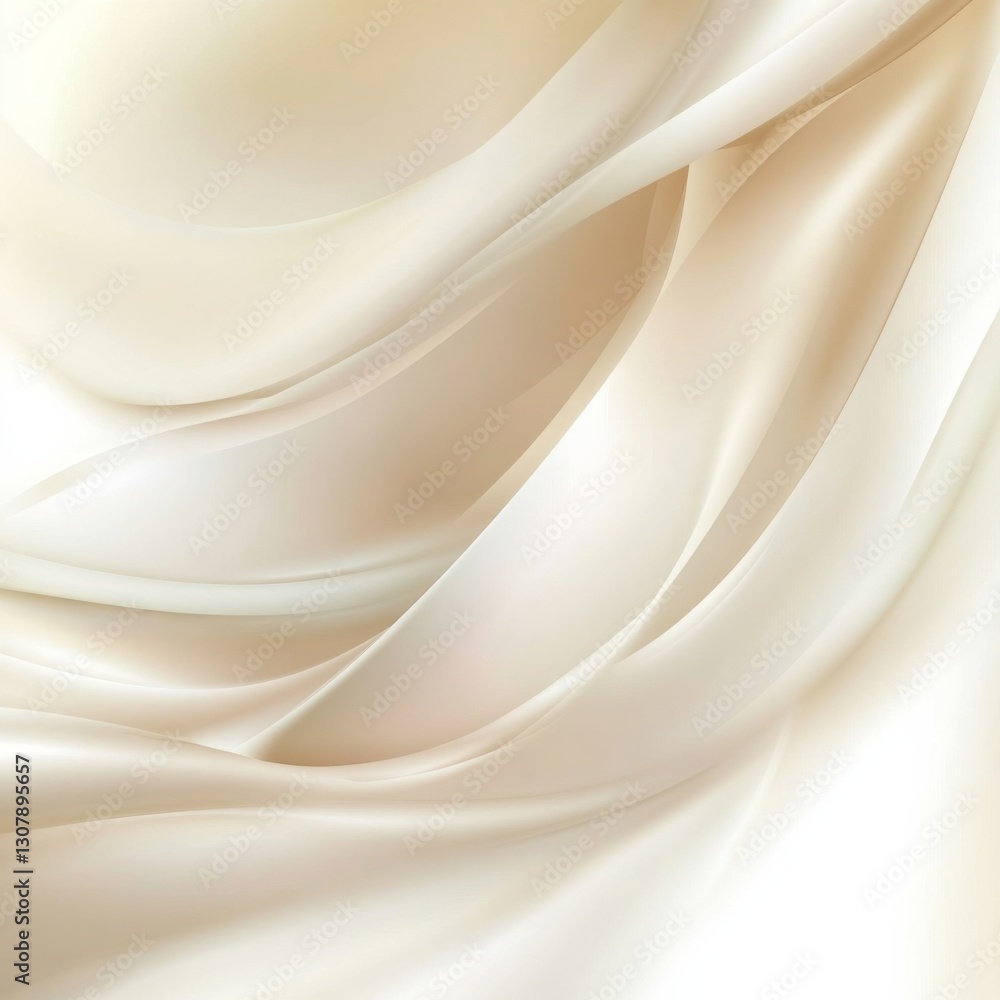 Poster beige to white gradient background featuring a smooth, blurred design in a vector style.