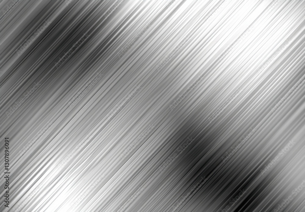 Poster abstract metallic texture with diagonal lines creating a sleek and modern background suitable for de