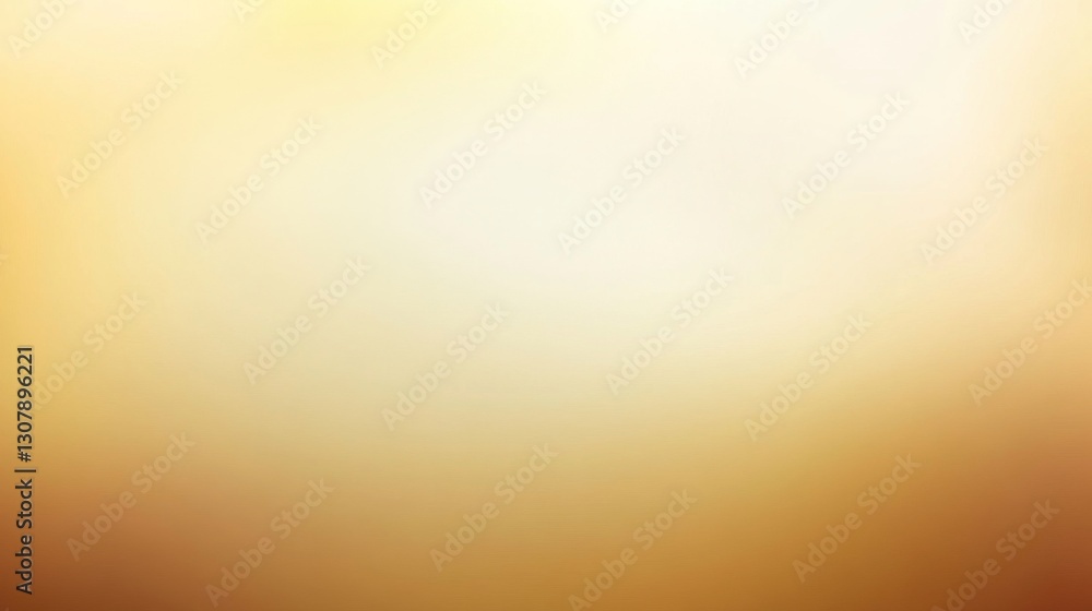 Poster beige to yellow gradient background featuring a smooth, blurred design in a vector style