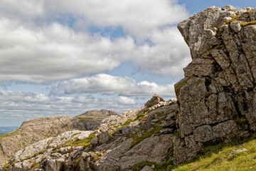 Scafell Pike in the lake District
