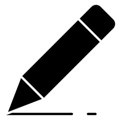 Pencil Icon glyph