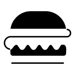 Burger Icon glyph