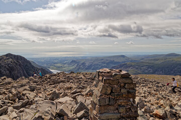 Scafell Pike in the lake District

