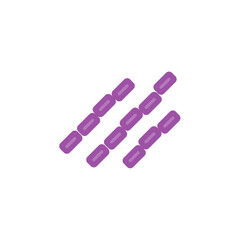 Streptobacillus Moniliformis colored icon