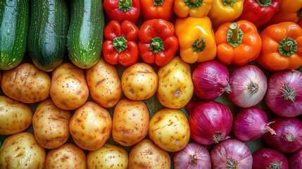 Vegan Delight: Sweet Potato and Courgette Medley