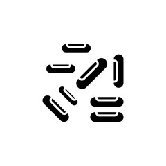 tuberculosis bacteria glyph icon