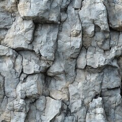 Naklejka premium Rugged cliff face texture, outdoor rock formation