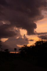 atardecer