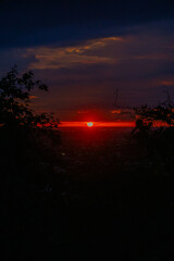 atardecer