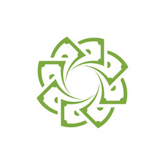 Money logo design template