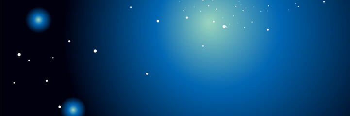 banner template design with header interface gradient style