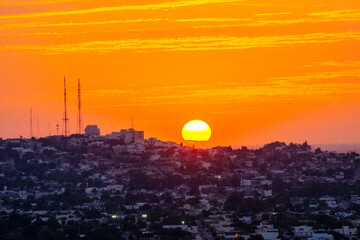 atardecer