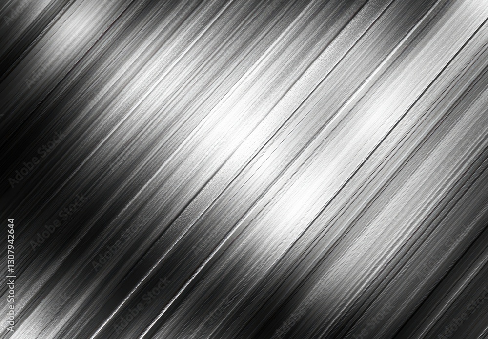 Poster sleek and modern abstract background with metallic finish and light reflections for professional and