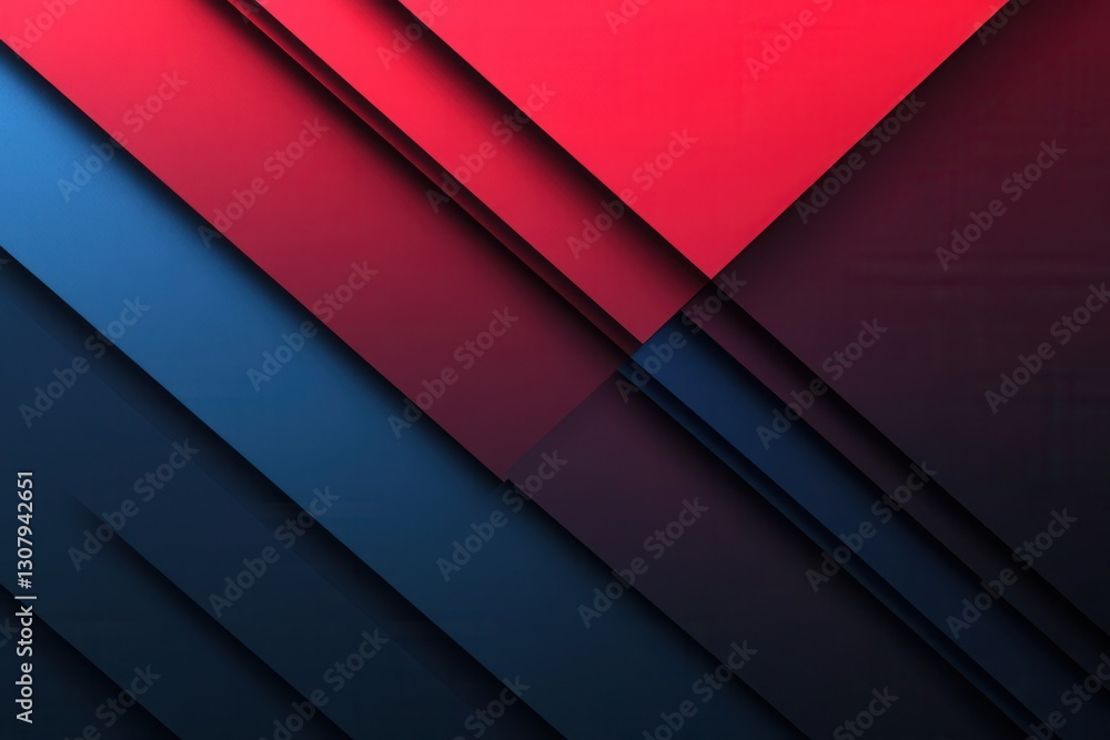 Poster Dynamic gradient background representing political movement with clean lines and vibrant color transitions for modern design Generative AI