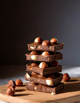 Chocolate con avellanas
