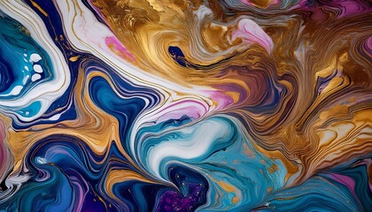 Fototapeta premium abstract art of beautiful paint of marble for texture background and design colorful and fancy colored