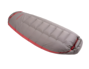 3d rendering of a sleeping bag isolated on a transparent background