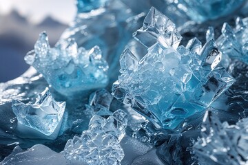 Stunning Textured Ice Designs for Beautiful Backgrounds