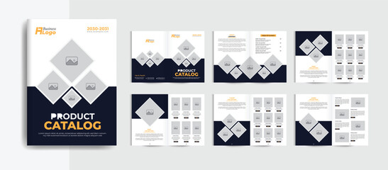 Editable Fashion Product Catalog Design