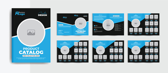 Editable Fashion Product Catalog Design