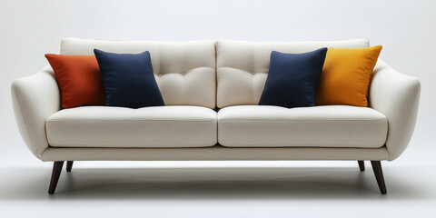 Obraz premium sofa in a white studio environment