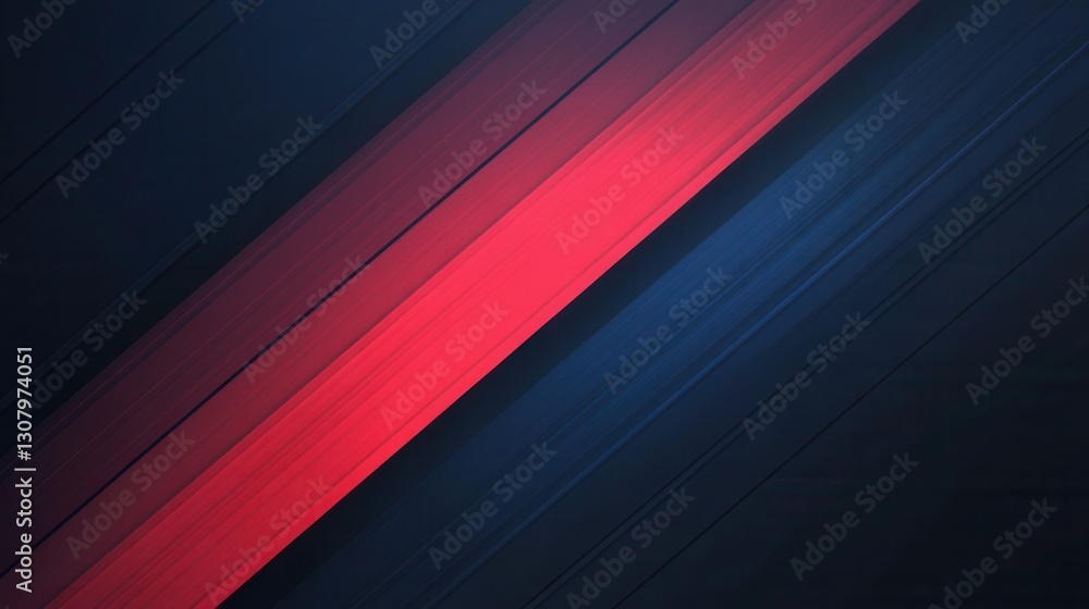 Poster Smooth gradient background with abstract lines to symbolize political movement and progress Generative AI