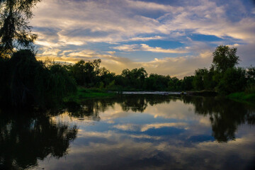 atardecer