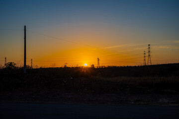 atardecer