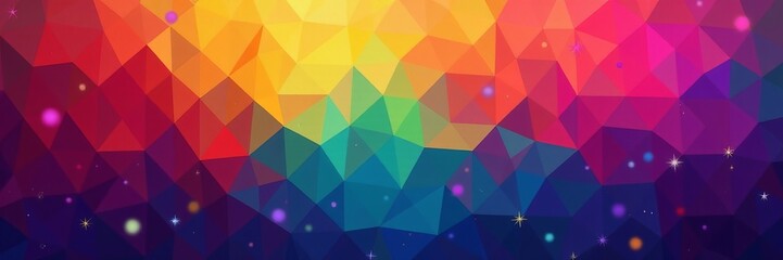 Vibrant rainbow pixels blending smoothly in spectrum background, digital, pattern, background