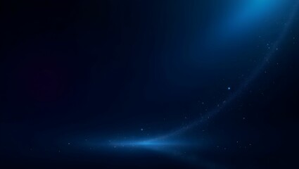 Luxurious Dark Sapphire to Jet Black Gradient with Sparkling Diamond-Like Highlights – Futuristic High-Tech Digital Background