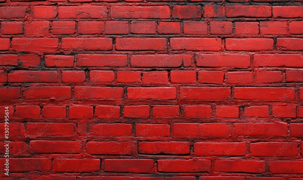Poster red brick wall texture for background use in design, architecture, and creative projects with unique