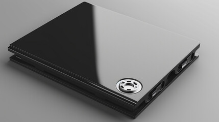 gaming console product shoot, on white on an isolated white background, object focused, png, stock image, hd quality,