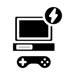 Fototapeta premium video Solid icon