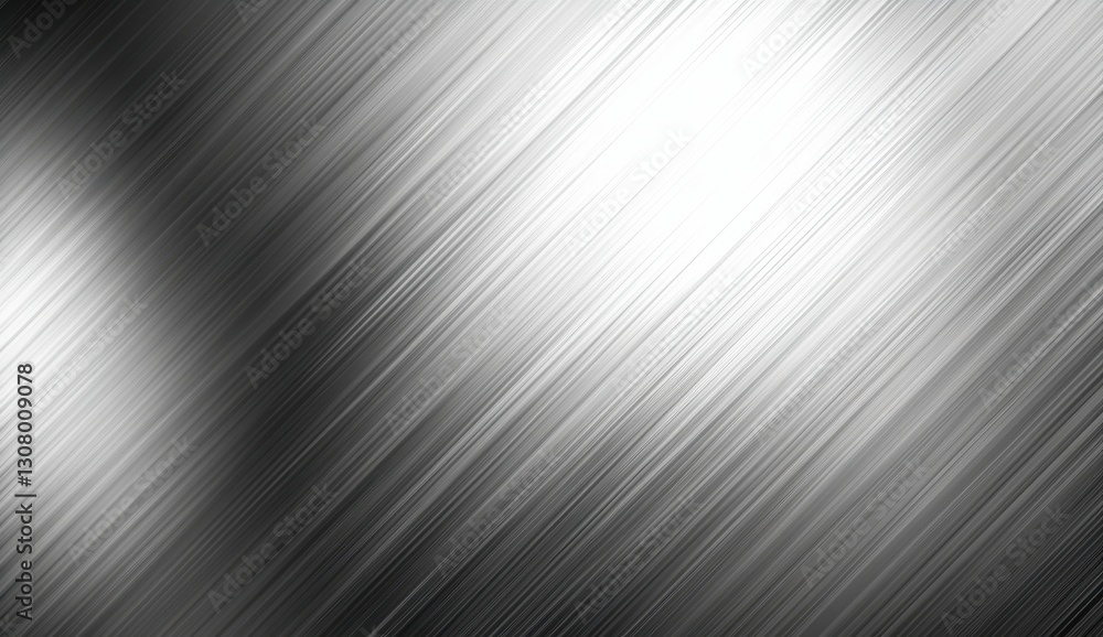 Aufkleber smooth silvery brush strokes in abstract artwork creating a modern and stylish background with subtl