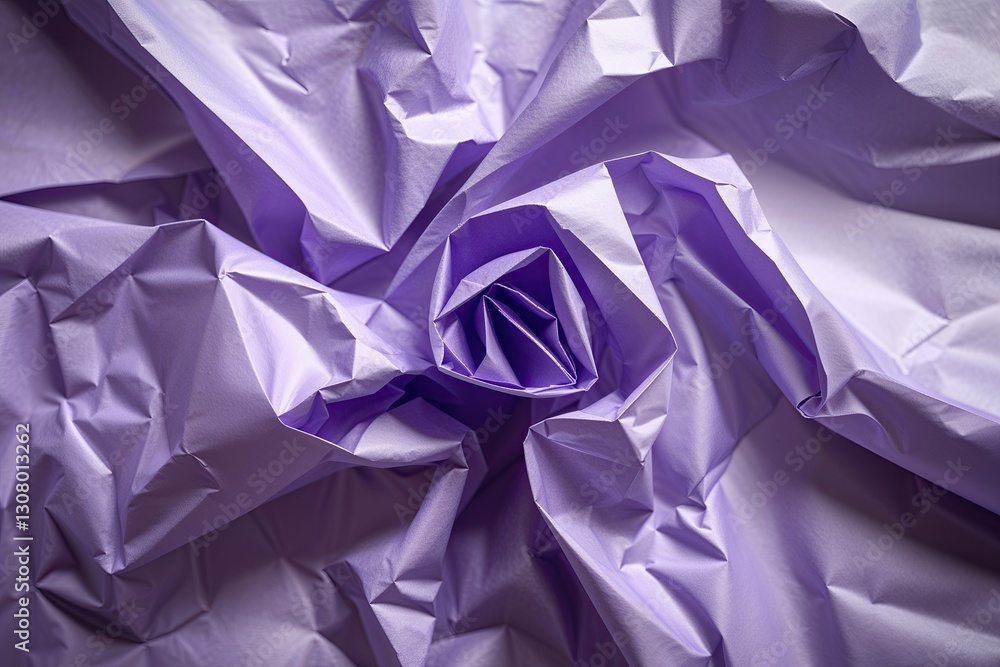 Poster elegant crumpled lavender paper texture with captivating creases and subtle light shadows for sophis