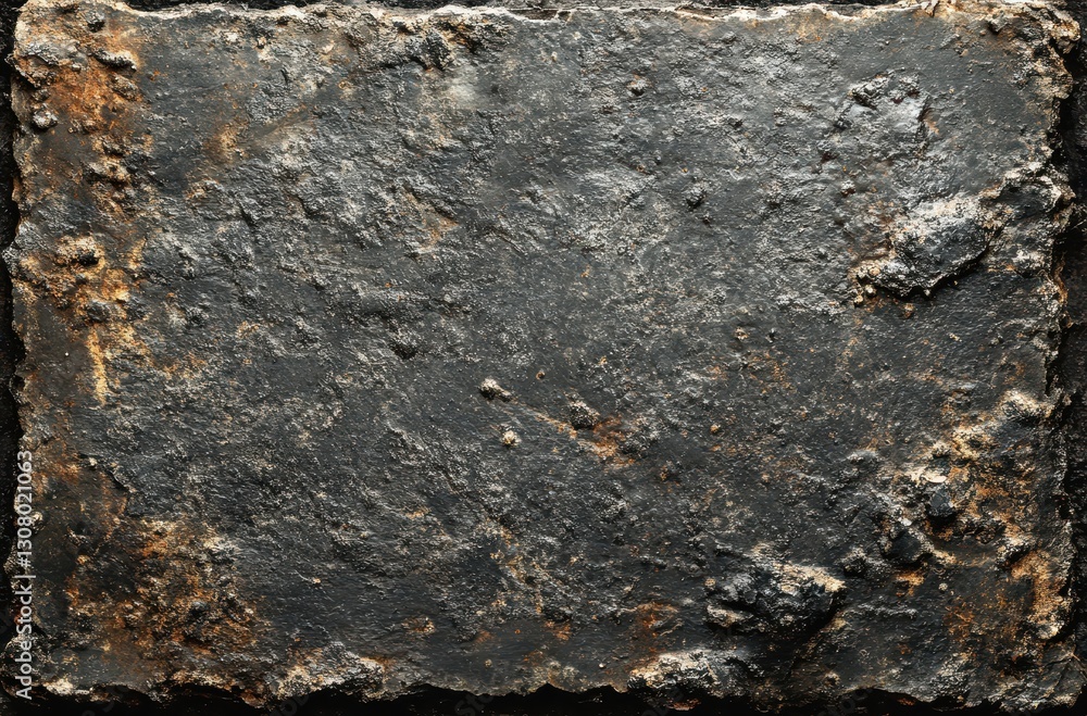 Poster textured dark surface with rusty and weathered appearance ideal for backgrounds, design projects, an