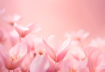 Fototapeta premium Delicate Cherry Blossom in Soft Focus