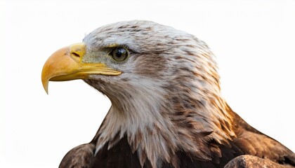 Obraz premium an eagle isolated on white transparent background