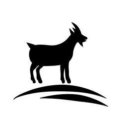 Goat vector icon
