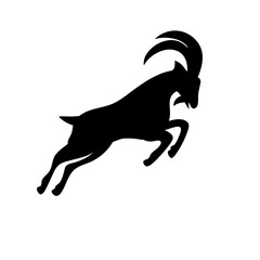 Goat vector icon
