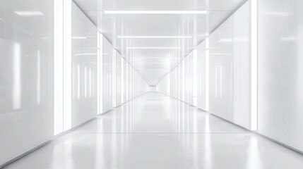 Obraz premium luminous abstract technology shapes and modern light patterns