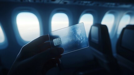 Securely Holding Credit Card for Flight Check-in