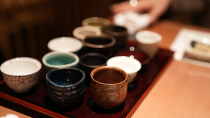 日本酒のおちょこ、ぐいのみ