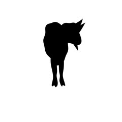 vector goat silhouettes
