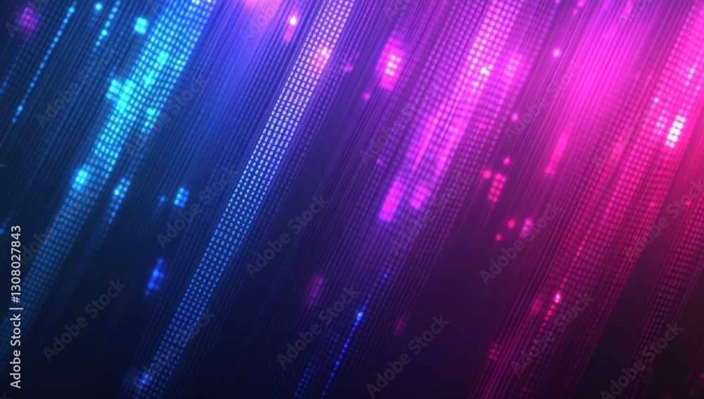 Poster vibrant abstract background with colorful light patterns creating a futuristic and dynamic atmospher