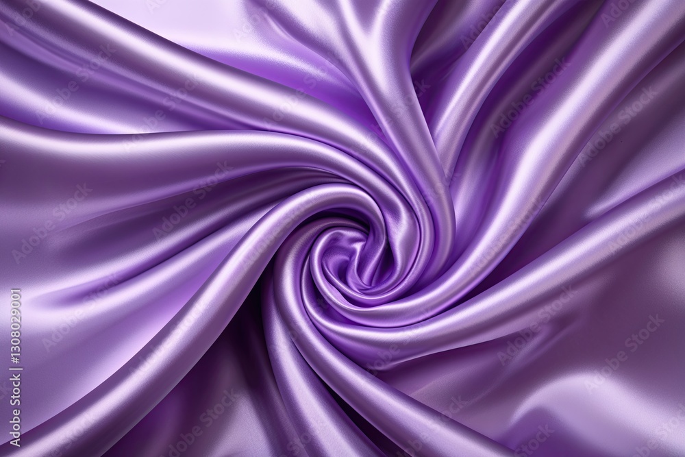 Poster silky smooth satin texture with elegant lavender gradient background design