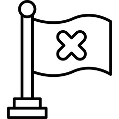 No Flag Icon