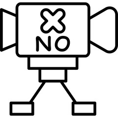 No Video Icon